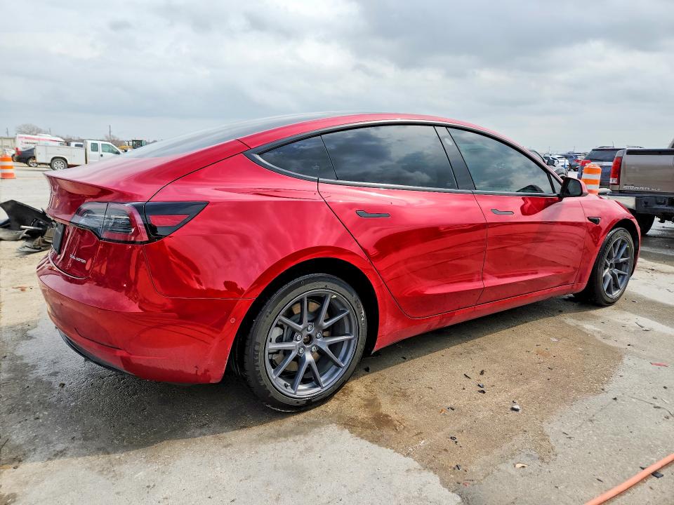 79046785 :رقم المزاد ، 5YJ3E1EB3NF313308 vin ، 2022 Tesla Model 3 مزاد بيع