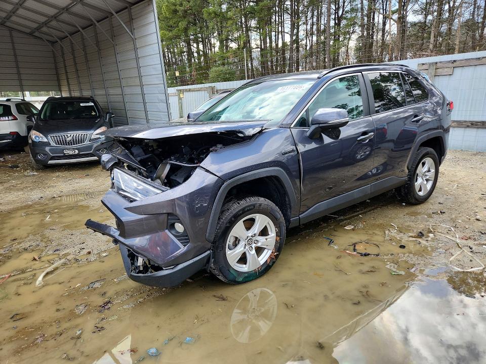 2019 Toyota Rav4 Hybrid მანქანა იყიდება აუქციონზე, vin: 2T3RWRFV5KW045124, აუქციონის ნომერი: 46177806