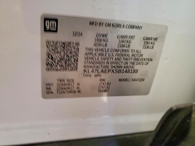 46349696 :رقم المزاد ، KL47LAEPXSB148188 vin ، 2025 Buick Envista مزاد بيع