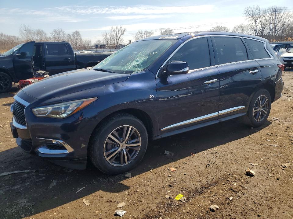 46395626 :رقم المزاد ، 5N1DL0MM7JC522898 vin ، 2018 Infiniti Qx60 مزاد بيع