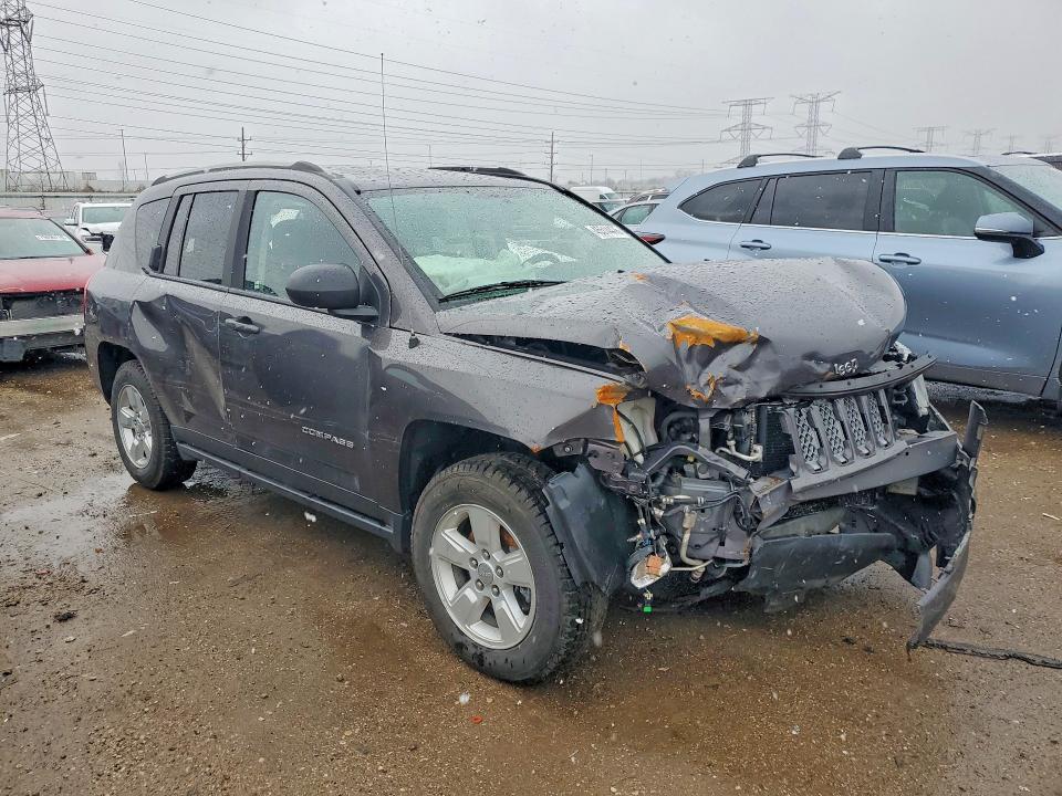 45514476 :رقم المزاد ، 1C4NJCEB0HD198226 vin ، 2017 Jeep Compass مزاد بيع