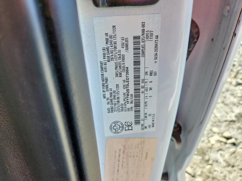 Aukcja sprzedaży 2020 Ford F250, vin: 1FT7W2BT0LED73904, numer aukcji: 45635046