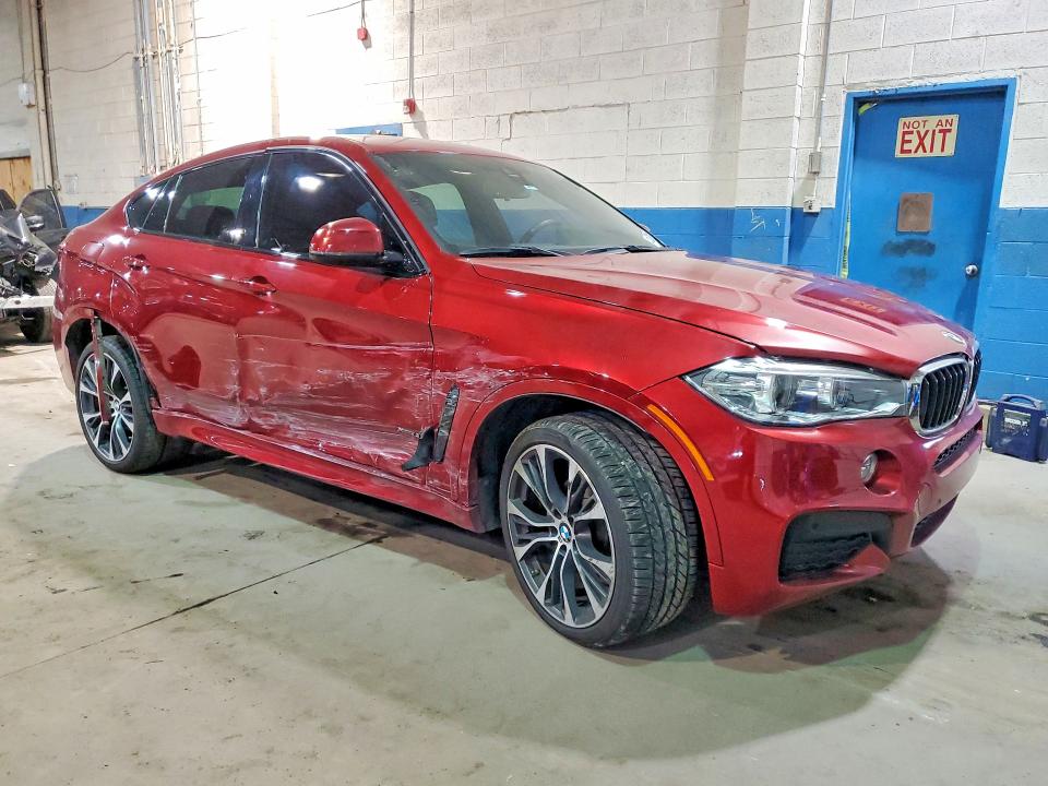 2018 Bmw X6 მანქანა იყიდება აუქციონზე, vin: 5UXKU2C57J0Z60979, აუქციონის ნომერი: 41620656