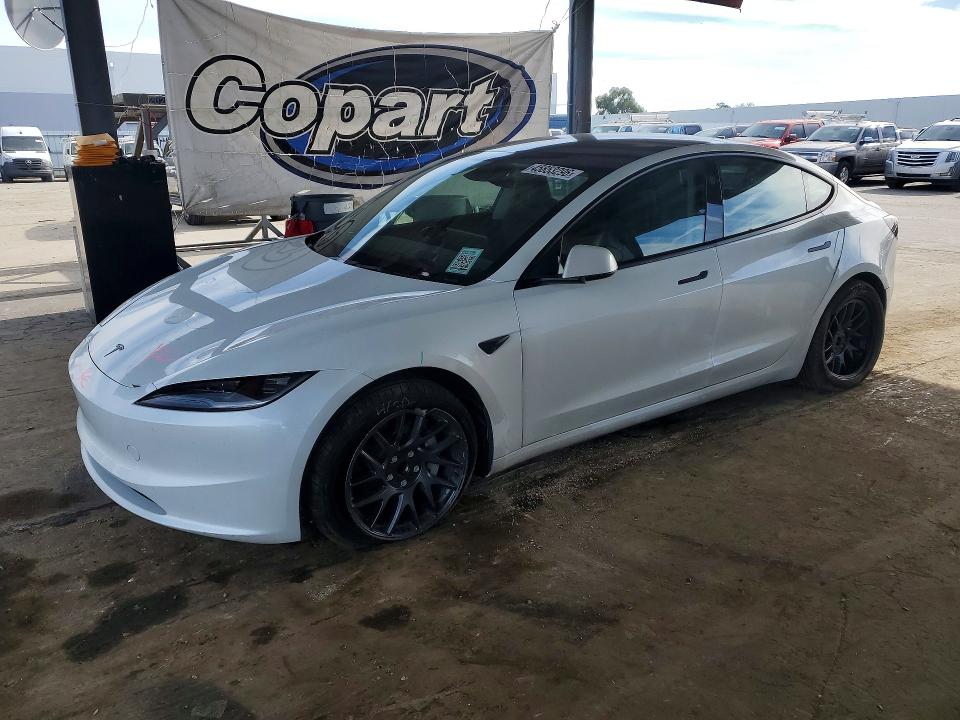 Продажа на аукционе авто 2026 Tesla Model 3, vin: 5YJ3E1EA1TF130302, номер лота: 45853296