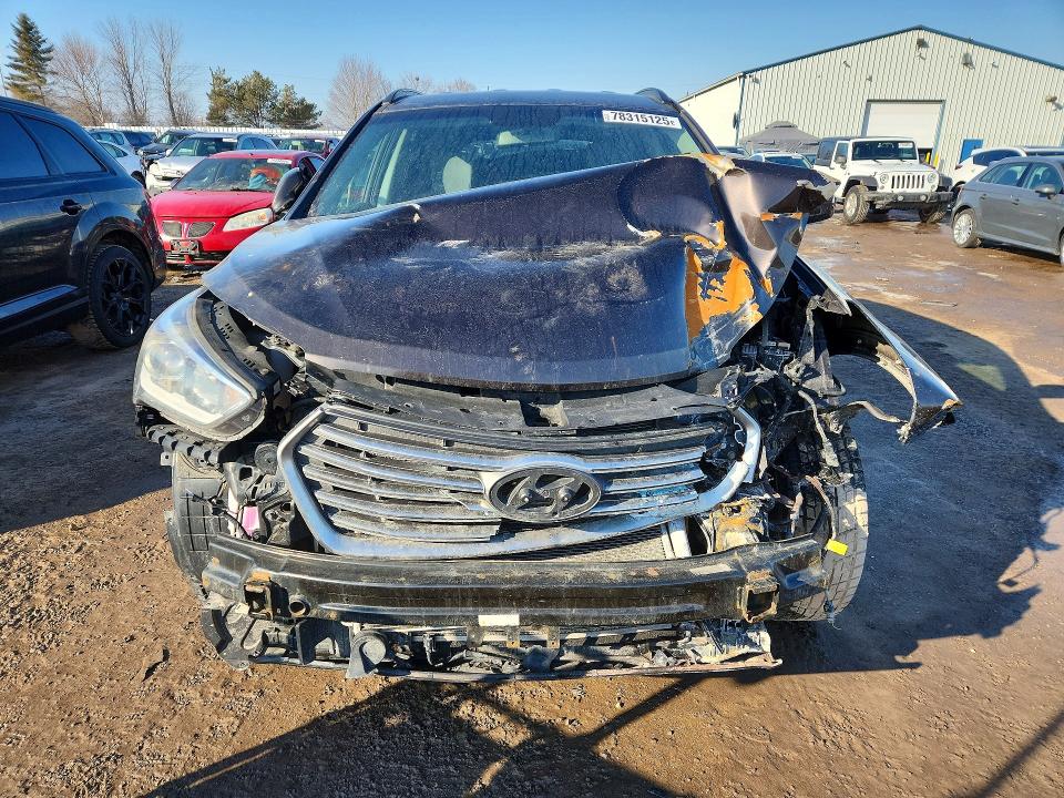78315125 :رقم المزاد ، KM8SM4HF7HU222192 vin ، 2017 Hyundai Santa Fe مزاد بيع