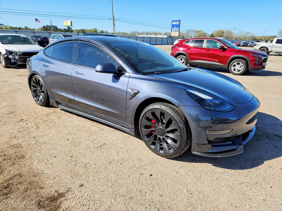 2023 Tesla Model 3 მანქანა იყიდება აუქციონზე, vin: 5YJ3E1EC4PF398901, აუქციონის ნომერი: 45776786