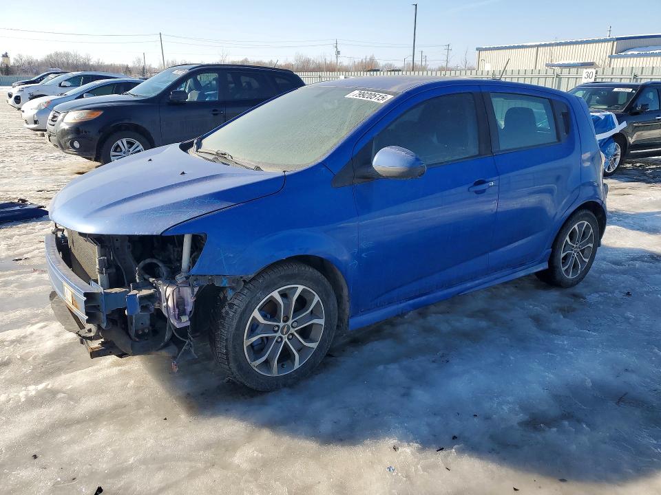 Продаж на аукціоні авто 2018 Chevrolet Sonic, vin: 1G1JF6SB5J4100067, номер лоту: 79920515