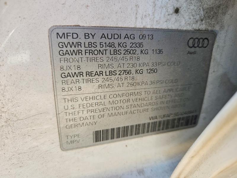 Продаж на аукціоні авто 2014 Audi A4 Allroad, vin: WA1UFAFL5EA048841, номер лоту: 46674656