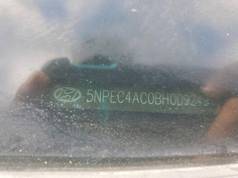 2011 Hyundai Sonata მანქანა იყიდება აუქციონზე, vin: 5NPEC4AC0BH009249, აუქციონის ნომერი: 46922626