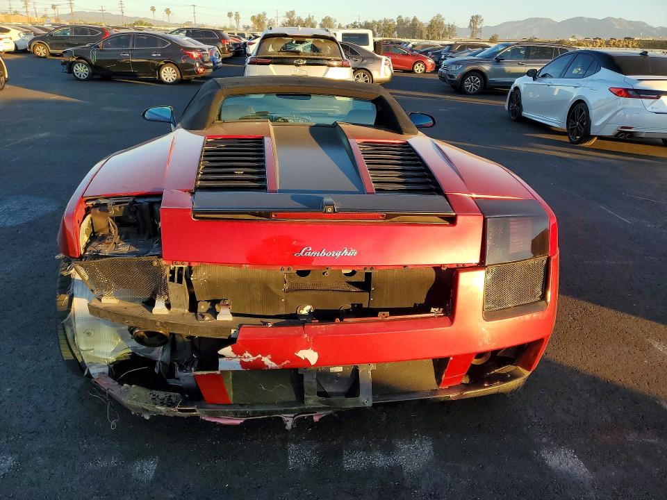 2008 Lamborghini Gallardo მანქანა იყიდება აუქციონზე, vin: ZHWGU22T08LA06259, აუქციონის ნომერი: 46265786