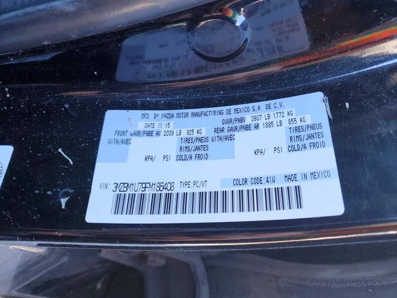 Продажа на аукционе авто 2015 Mazda 3, vin: 3MZBM1U79FM186408, номер лота: 78159115