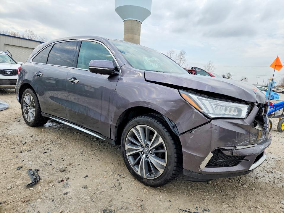 46634876 :رقم المزاد ، 5FRYD4H59HB018832 vin ، 2017 Acura Mdx مزاد بيع