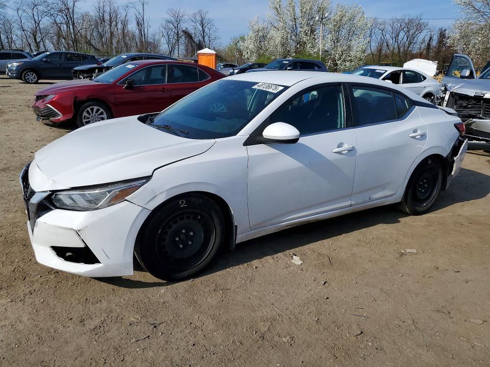 Продаж на аукціоні авто 2020 Nissan Sentra, vin: 3N1AB8BV4LY295865, номер лоту: 48136676
