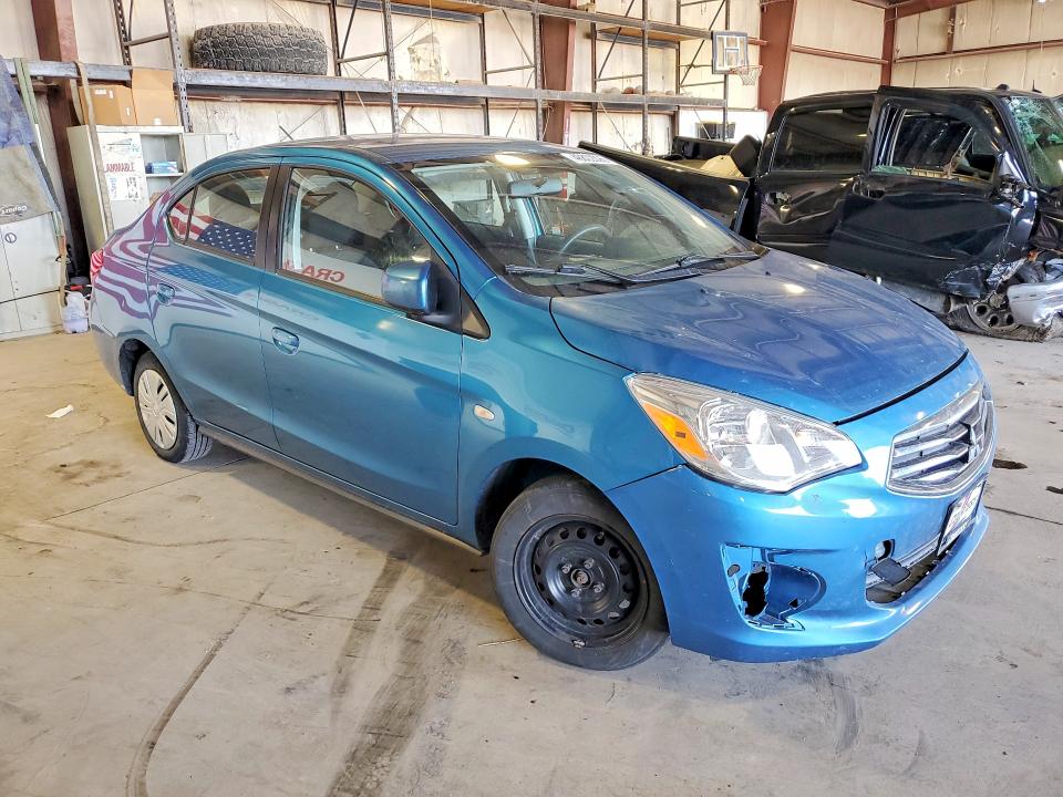46822096 :رقم المزاد ، ML32F3FJ0KHF15275 vin ، 2019 Mitsubishi Mirage مزاد بيع