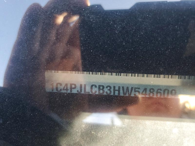 Продаж на аукціоні авто 2017 Jeep Cherokee, vin: 1C4PJLCB3HW548609, номер лоту: 46203856