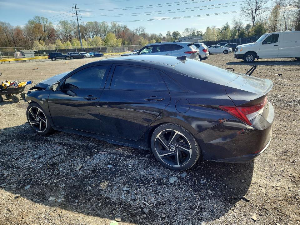 2023 Hyundai Elantra მანქანა იყიდება აუქციონზე, vin: KMHLR4AF6PU527097, აუქციონის ნომერი: 48214126