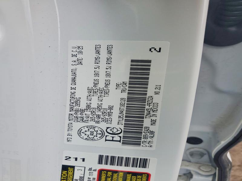 2025 Toyota Tacoma მანქანა იყიდება აუქციონზე, vin: 3TYLB5JN4ST102128, აუქციონის ნომერი: 47154486