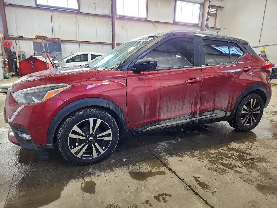 2019 Nissan Kicks მანქანა იყიდება აუქციონზე, vin: 3N1CP5CU6KL551997, აუქციონის ნომერი: 41775526