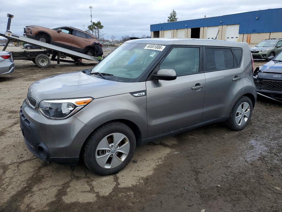 2016 Kia Soul მანქანა იყიდება აუქციონზე, vin: KNDJN2A24G7371522, აუქციონის ნომერი: 46581006