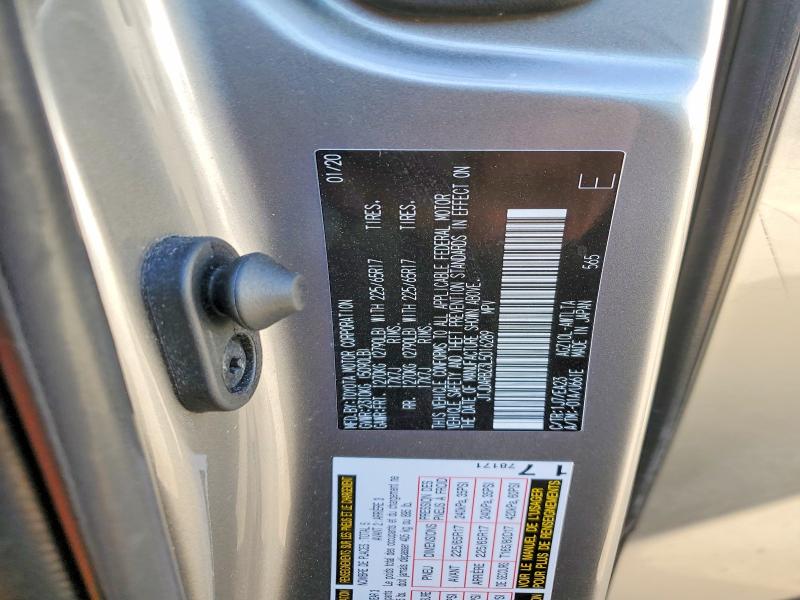 46498956 :رقم المزاد ، JTJDARBZ3L5016289 vin ، 2020 Lexus Nx 300 مزاد بيع