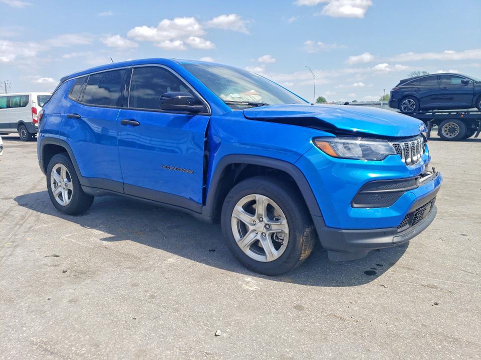 48168216 :رقم المزاد ، 3C4NJDAN2PT510254 vin ، 2023 Jeep Compass مزاد بيع