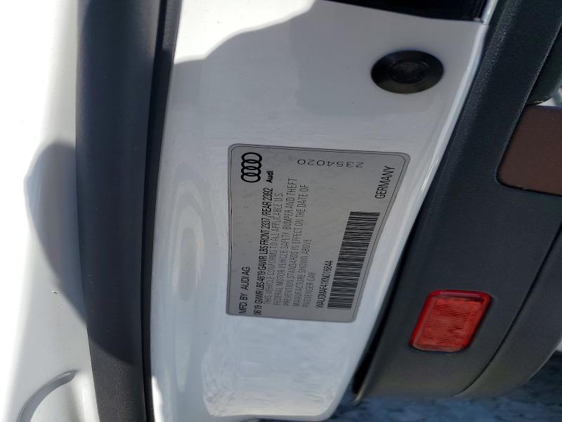 2019 Audi A4 მანქანა იყიდება აუქციონზე, vin: WAUGMAF41KN016844, აუქციონის ნომერი: 45945686