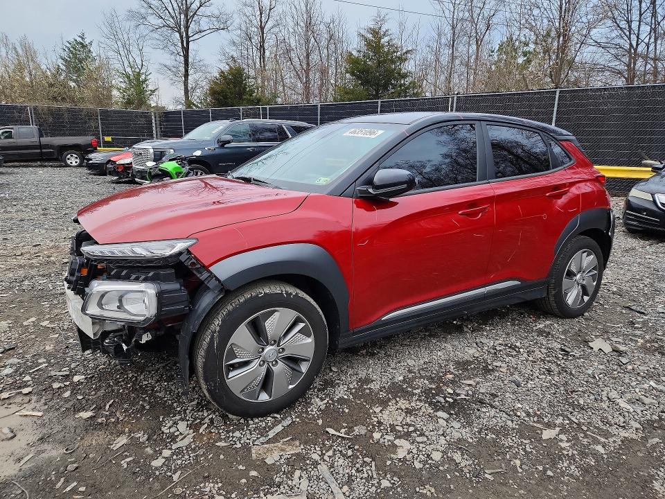 Продажа на аукционе авто 2021 Hyundai Kona Electric, vin: KM8K23AG3MU116853, номер лота: 46351096