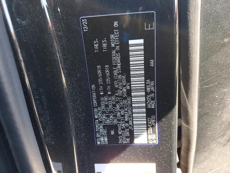Auction sale of the 2024 Lexus Nx 350h, vin: JTJAKCEZXR5019840, lot number: 46618866