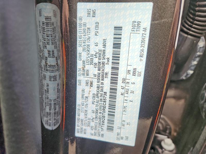 Продаж на аукціоні авто 2024 Ford F250, vin: 1FT8W2BT0REC85738, номер лоту: 46316426