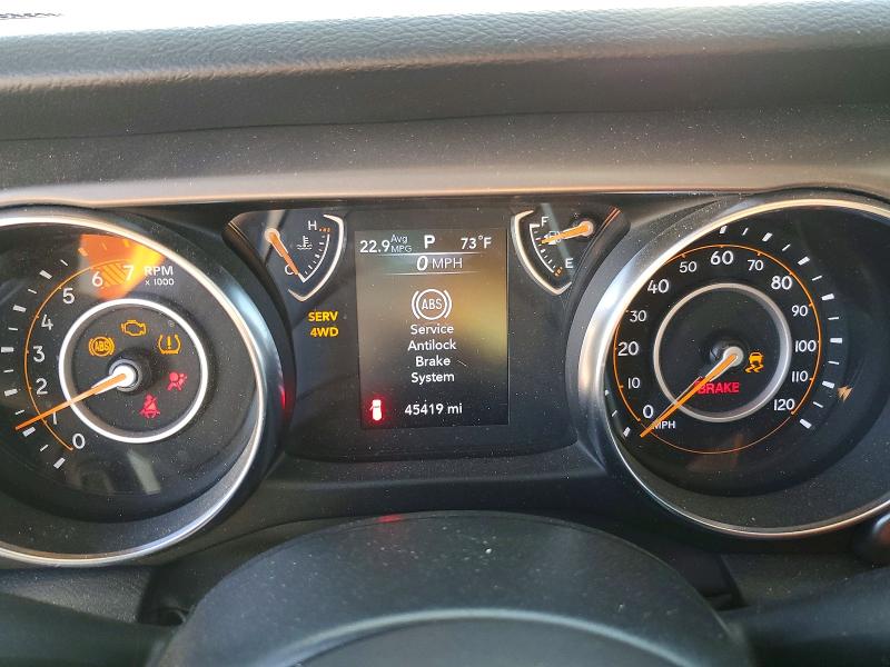 47693176 :رقم المزاد ، 1C4HJXDN4NW256497 vin ، 2022 Jeep Wrangler Unlimited مزاد بيع