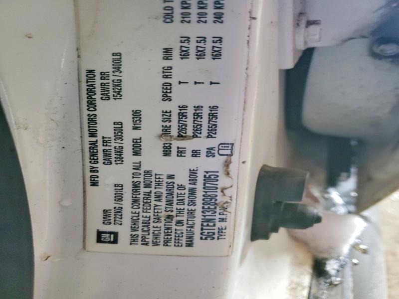 79960965 :رقم المزاد ، 5GTEN13E898107051 vin ، 2009 Hummer H3 مزاد بيع