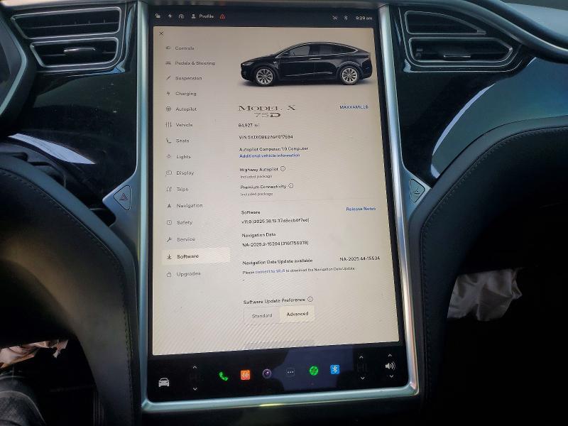Продажа на аукционе авто 2016 Tesla Model X, vin: 5YJXCBE27GF017594, номер лота: 47564476