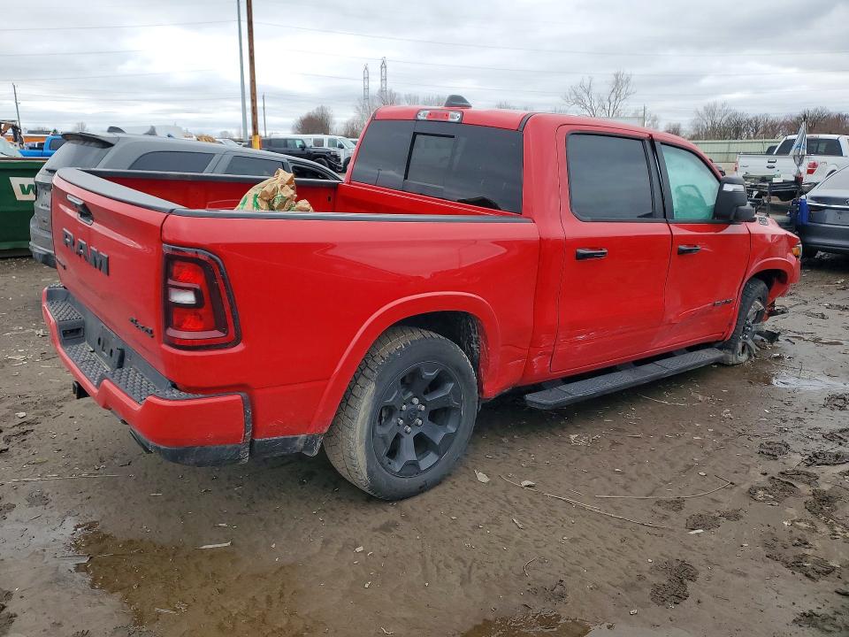 Продаж на аукціоні авто 2025 Ram 1500, vin: 1C6SRFFPXSN760620, номер лоту: 45650786