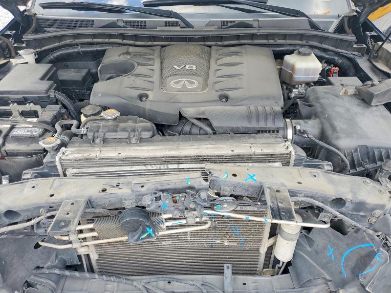 79193195 :رقم المزاد ، JN8AZ2NE4H9155429 vin ، 2017 Infiniti Qx80 مزاد بيع