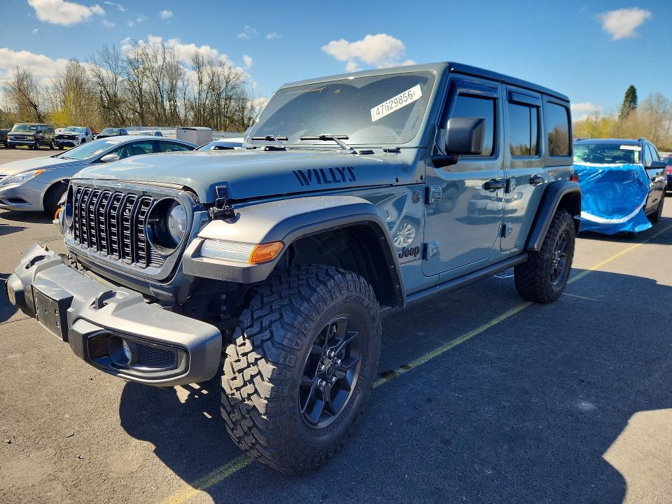 Aukcja sprzedaży 2024 Jeep Wrangler, vin: 1C4PJXDGXRW302806, numer aukcji: 47629856