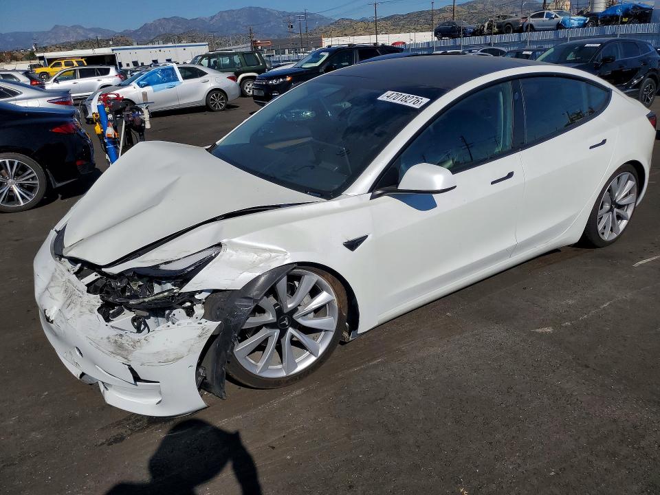 Aukcja sprzedaży 2022 Tesla Model 3, vin: 5YJ3E1EA7NF375186, numer aukcji: 47018276