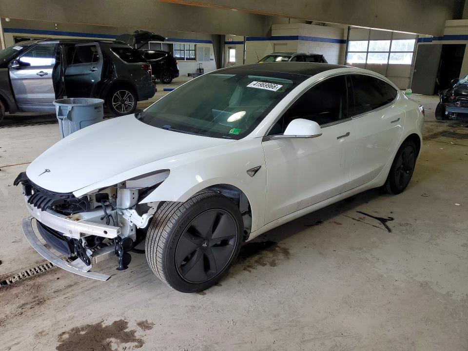 2019 Tesla Model 3 მანქანა იყიდება აუქციონზე, vin: 5YJ3E1EA1KF482567, აუქციონის ნომერი: 41969966