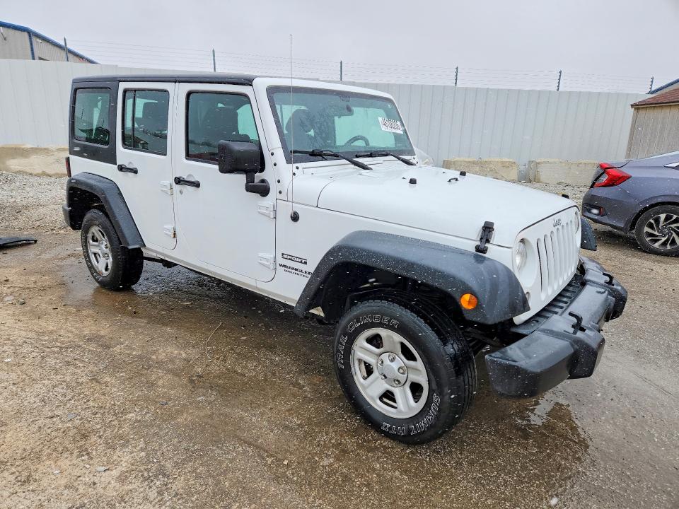 46108206 :رقم المزاد ، 1C4BJWDG8HL699646 vin ، 2017 Jeep Wrangler Unlimited مزاد بيع
