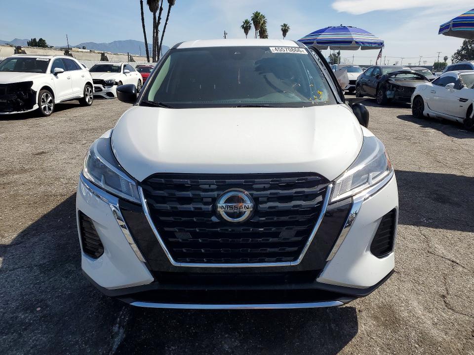 Продажа на аукционе авто 2022 Nissan Kicks, vin: 3N1CP5BV0NL486000, номер лота: 45570866