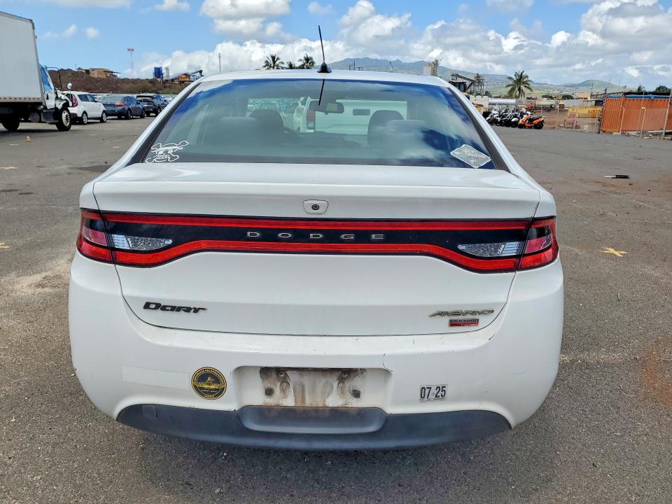 48006226 :رقم المزاد ، 1C3CDFDH2FD405271 vin ، 2015 Dodge Dart مزاد بيع