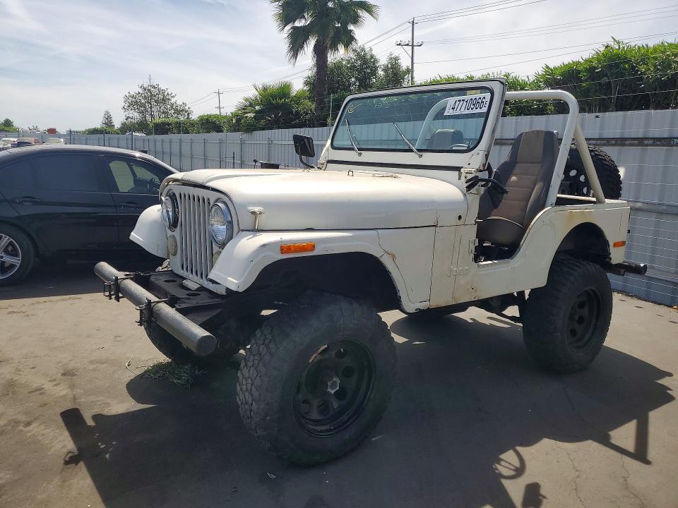 1978 Jeep Jeep მანქანა იყიდება აუქციონზე, vin: J8F83AE020558, აუქციონის ნომერი: 47710966