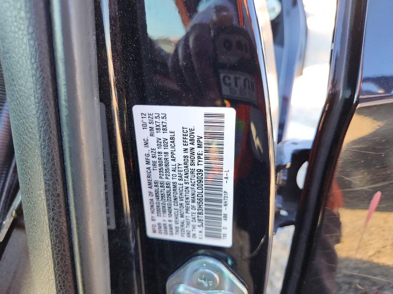 2013 Acura Rdx მანქანა იყიდება აუქციონზე, vin: 5J8TB3H56DL009039, აუქციონის ნომერი: 46399436