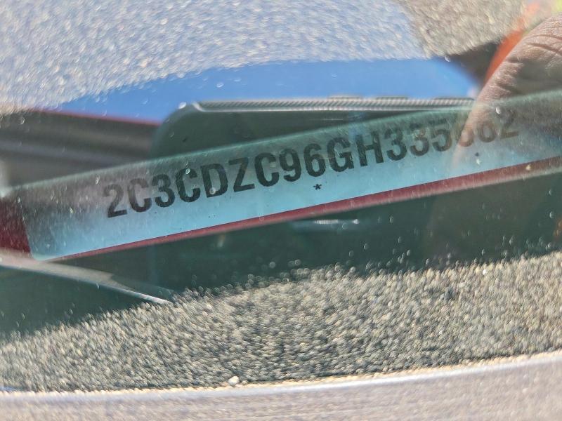 47300736 :رقم المزاد ، 2C3CDZC96GH335662 vin ، 2016 Dodge Challenger مزاد بيع