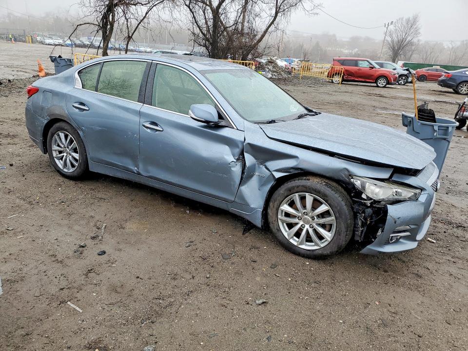 Продажа на аукционе авто 2014 Infiniti Q50 Hybrid, vin: JN1AV7AR5EM701275, номер лота: 78819965