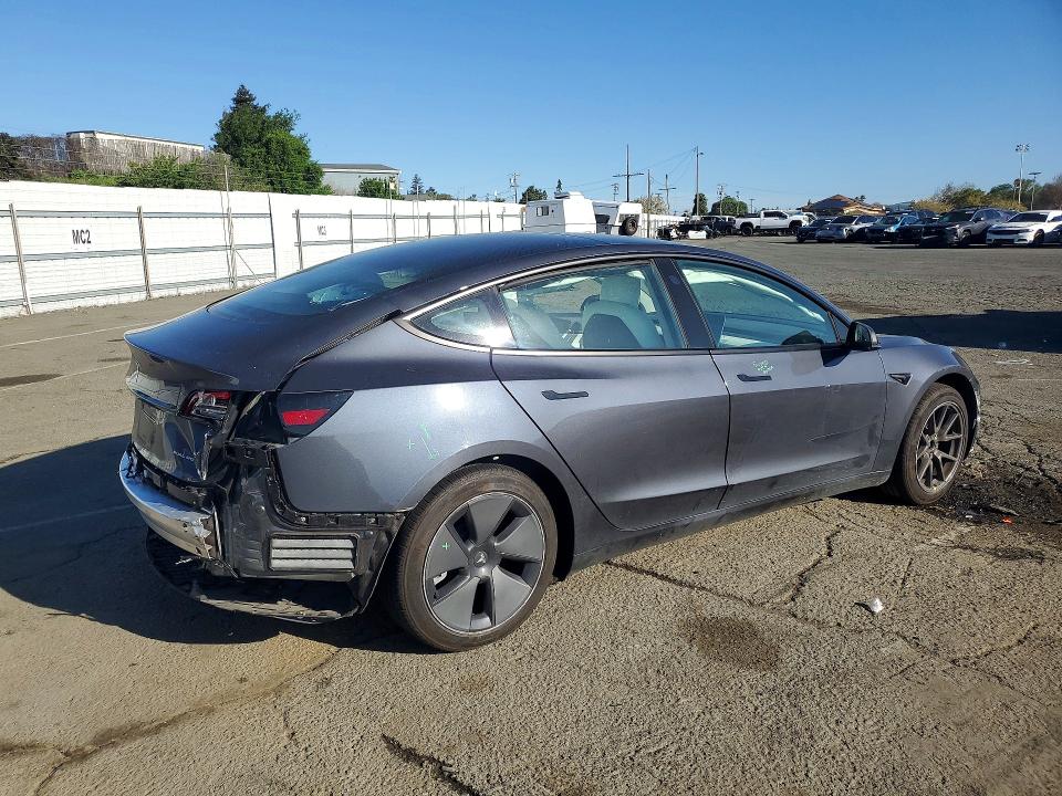 2021 Tesla 3 მანქანა იყიდება აუქციონზე, vin: 5YJ3E1EB1MF926686, აუქციონის ნომერი: 41585896