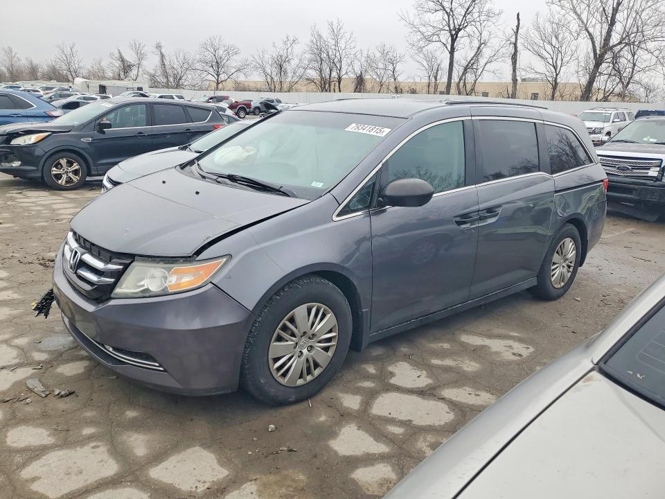 79341815 :رقم المزاد ، 5FNRL5H27EB101353 vin ، 2014 Honda Odyssey مزاد بيع