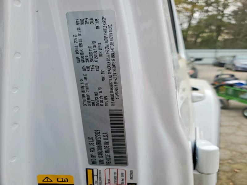 Продажа на аукционе авто 2024 Jeep Wrangler, vin: 1C4RJXU60RW229929, номер лота: 47024716