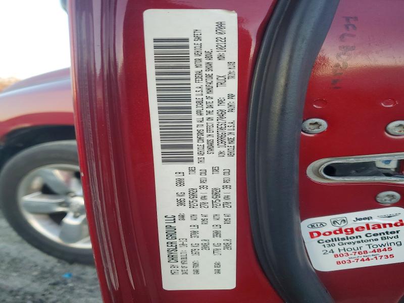 Продаж на аукціоні авто 2014 Ram 1500, vin: 1C6RR6GT0ES170460, номер лоту: 41952916