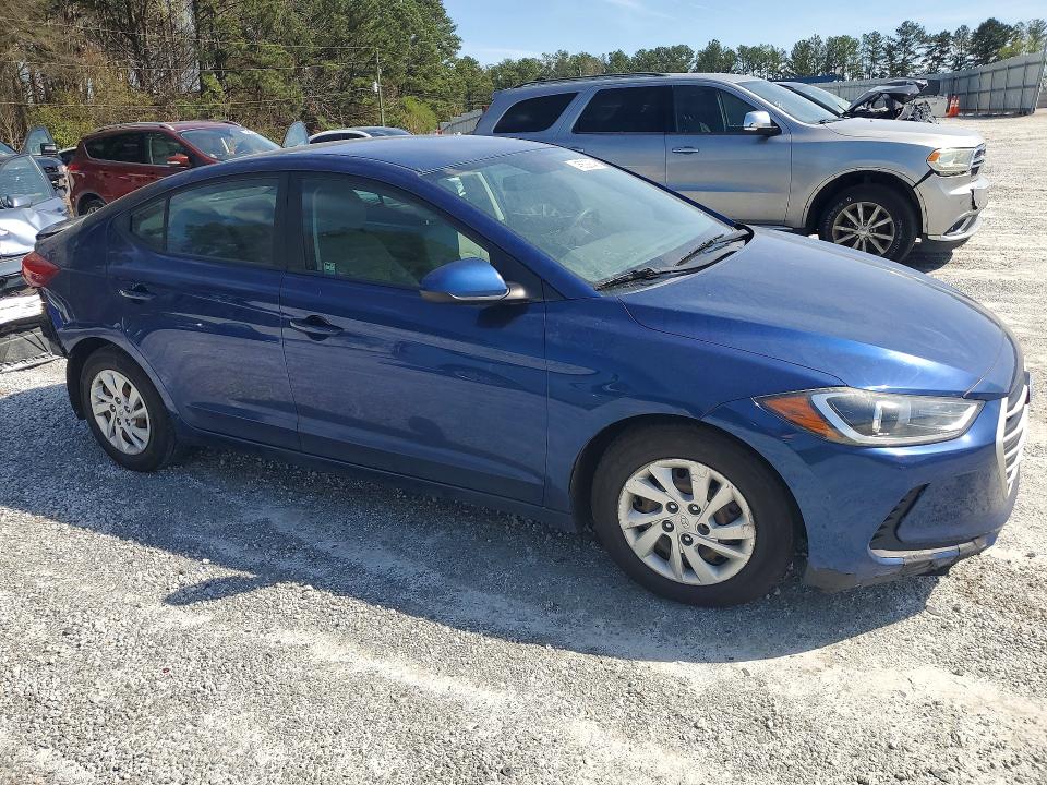 45629346 :رقم المزاد ، 5NPD74LF5JH230805 vin ، 2018 Hyundai Elantra مزاد بيع