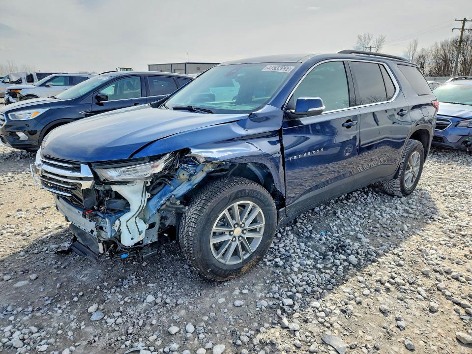 47503996 :رقم المزاد ، 1GNERGKW2NJ159262 vin ، 2022 Chevrolet Traverse مزاد بيع